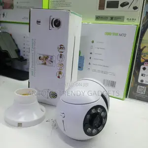Smart Wifi Light Socket Security Camera With Night Vision