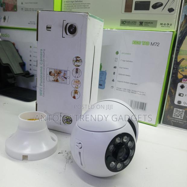 Smart Wifi Light Socket Security Camera With Night Vision - thumbnail 3