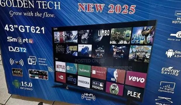 Golden Tech 43” Ultra Hd Smart Android Tv – Smart Living Made Simple - main view