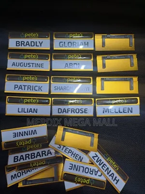 Printed Name Tags, Name Tags