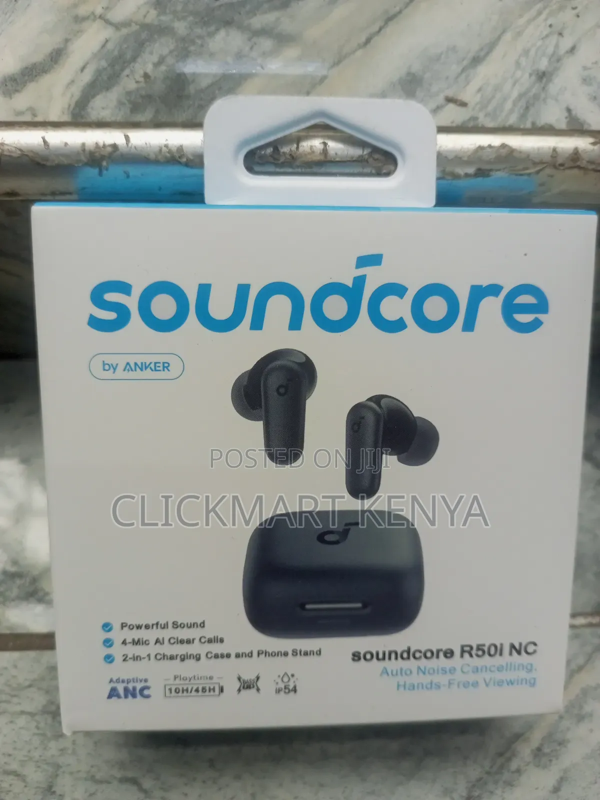 Bluetooth Ear Pods Heavy Bass Soundcore Earnuds