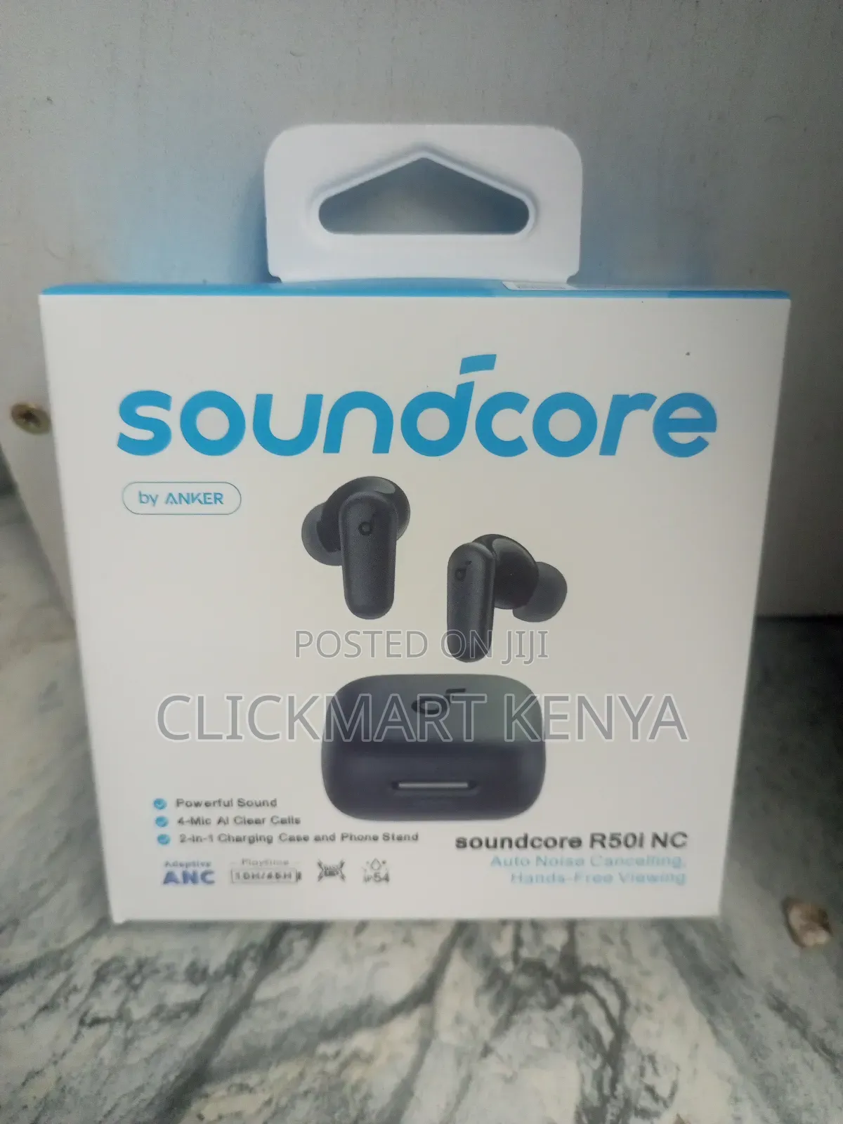 Bluetooth Ear Pods Heavy Bass Soundcore Earnuds