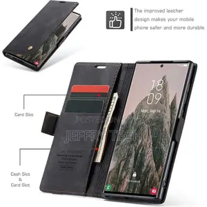 Gokil Casme Samsung Galaxy S26 Ultra Leather Flip Wallet Cover