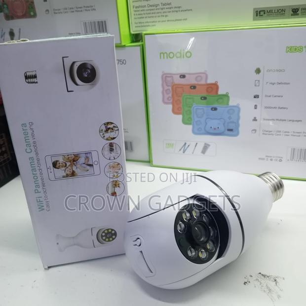 1080p Wifi Bulb Security Camera 360° Panoramic View - main view