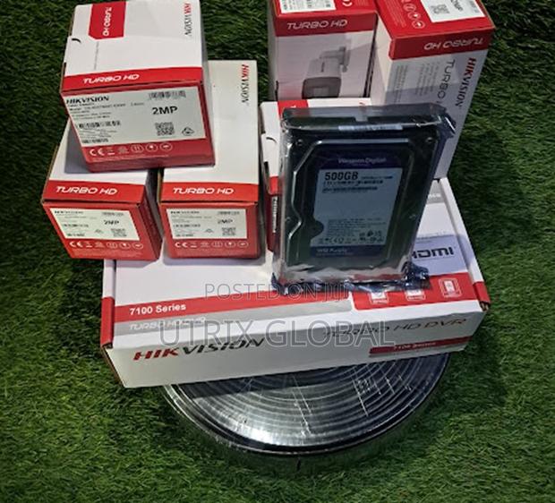 Hikvision Dvr System 5 Cameras Complete - main view