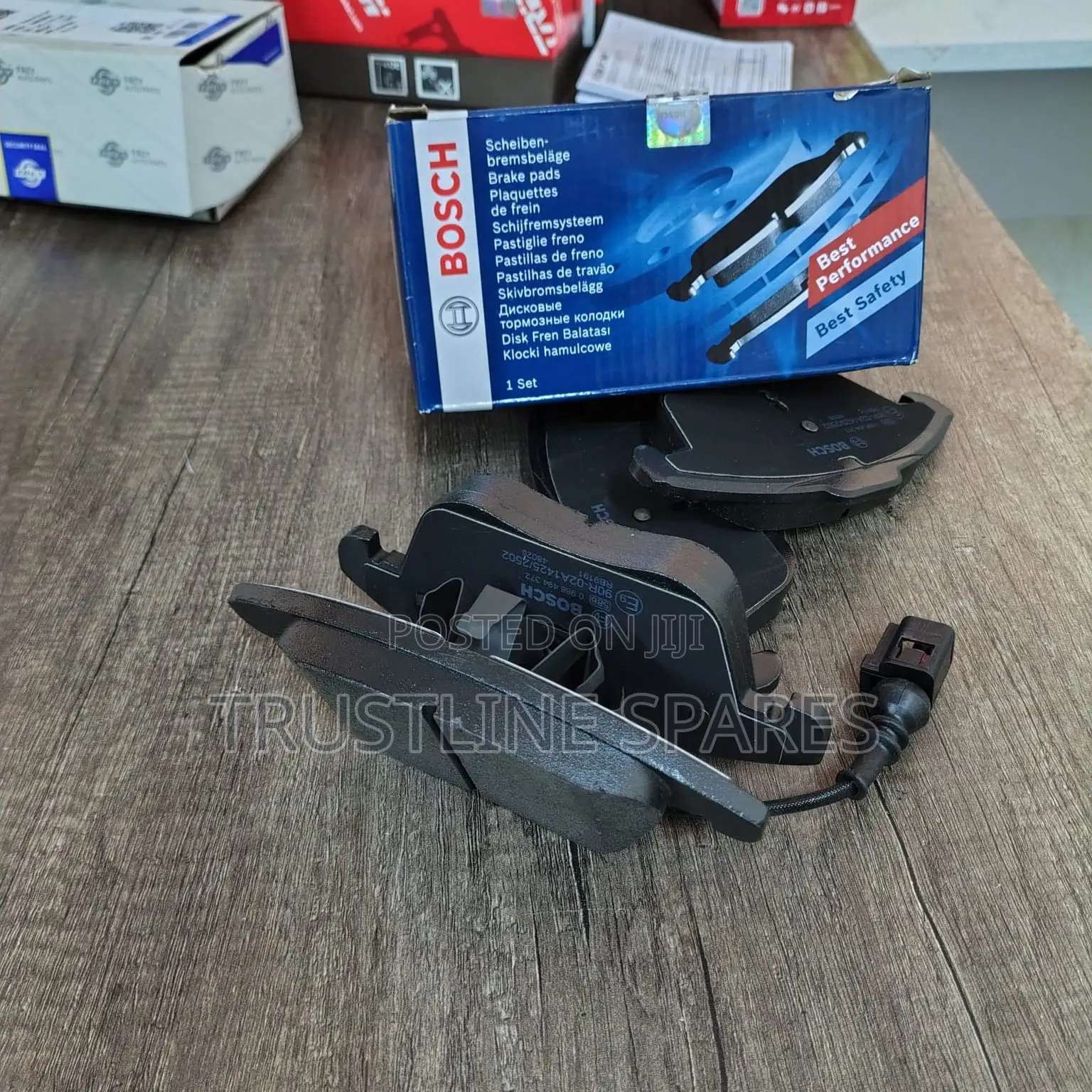 Vw Golf Mk5 Front Brake Pads – Bosch Smooth Safe Braking