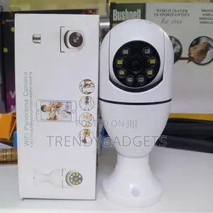 Smart E27 Wifi Light Socket CCTV Camera With Audio