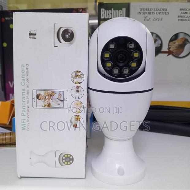 Smart E27 Wifi Light Socket CCTV Camera With Audio - thumbnail 3