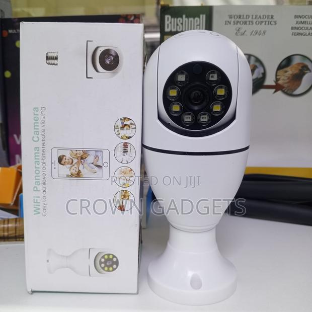 Smart E27 Wifi Light Socket CCTV Camera With Audio - thumbnail 4