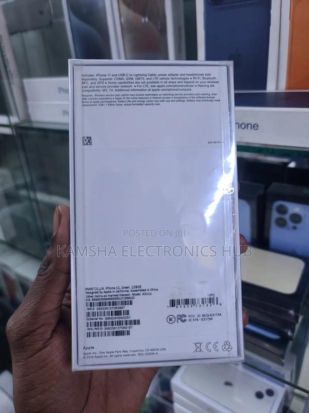 New Apple iPhone 11 128 GB Green - thumbnail 3