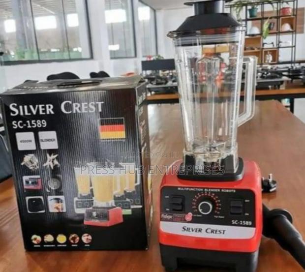 Silver Crest Sc-1589 2-in-1 Commercial Blender.* 