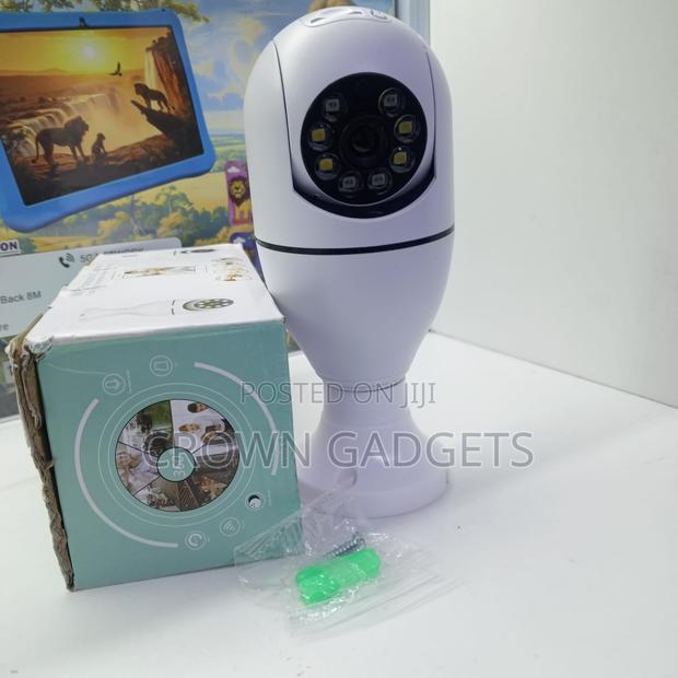 Wifi Smart Bulb Camera Motion Detection Security Cam - thumbnail 4