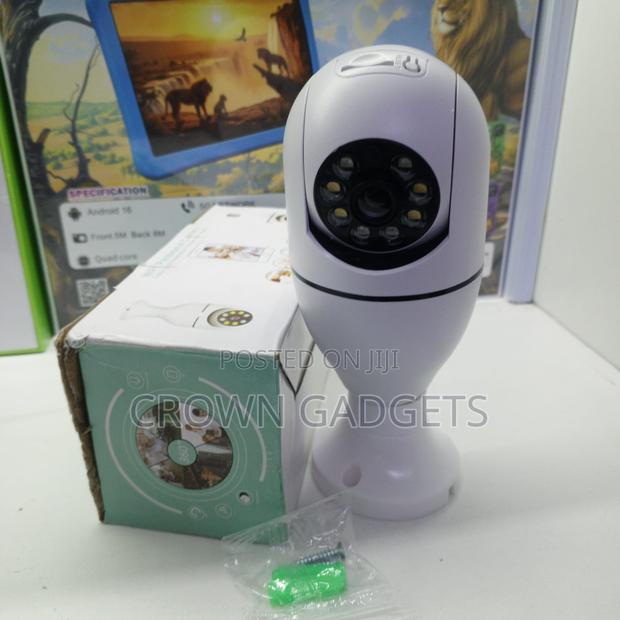 Wifi Smart Bulb Camera Motion Detection Security Cam - thumbnail 3