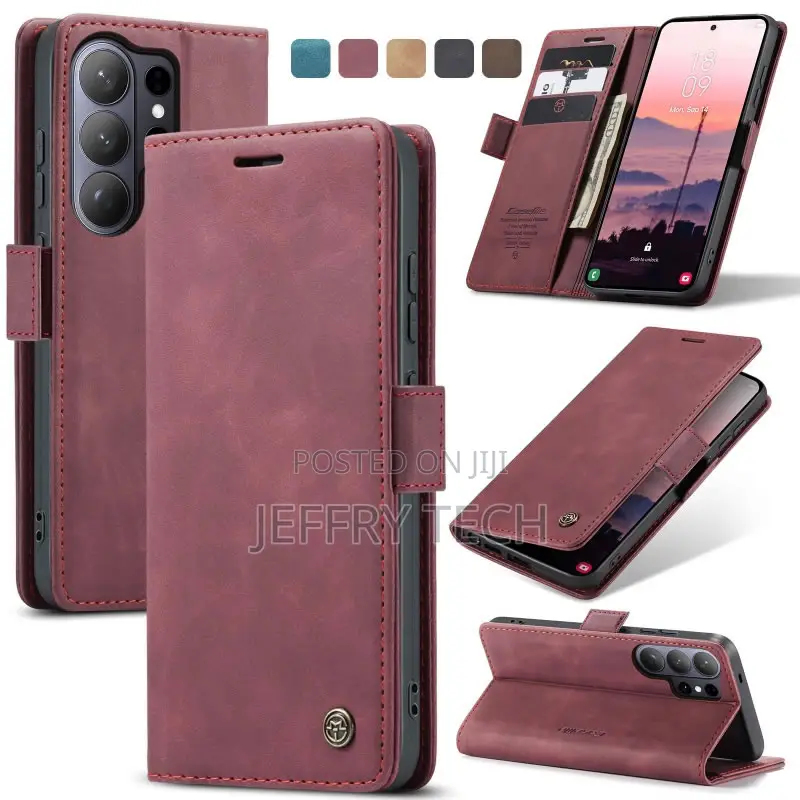 Waeqer Caseme Samsung Galaxy S26 Ultra Retro Flip Leather Wallet Case