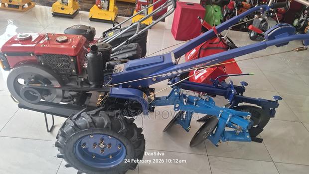 Hand/Walking Tractor With Attachments. - thumbnail 3