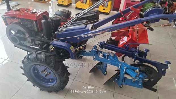 Hand/Walking Tractor With Attachments. - thumbnail 4