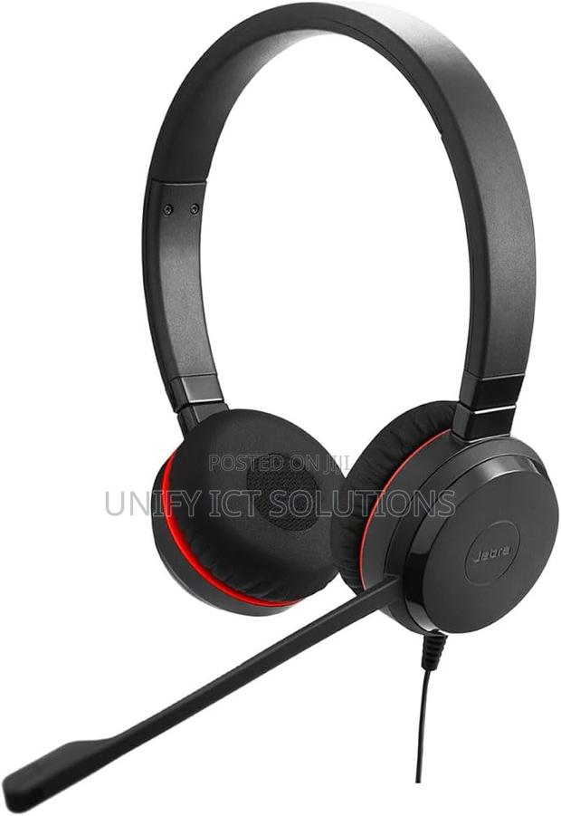 Jabra Evolve 20 Ms Stereo Usb-a Headband, Noise Cancelling, - main view