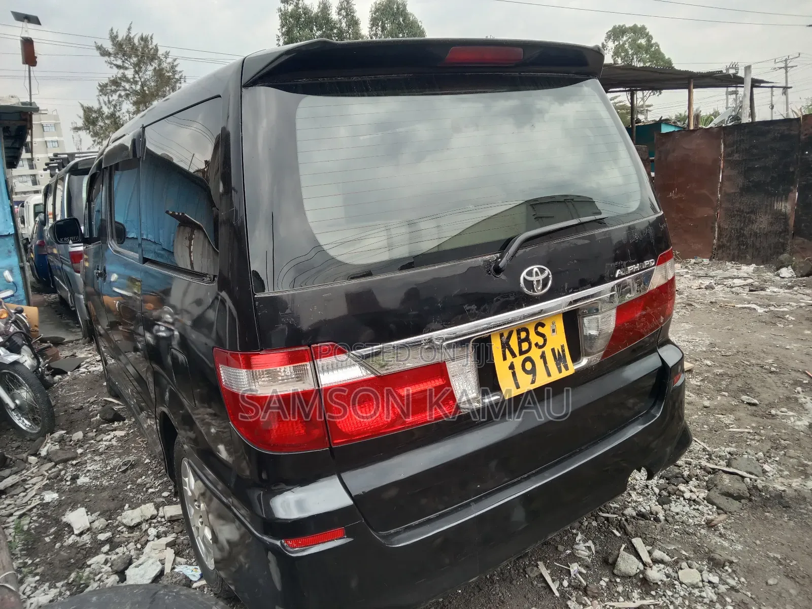 Toyota Alphard 2008 Black