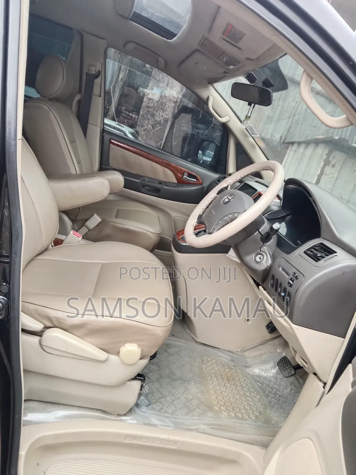 Toyota Alphard 2008 Black