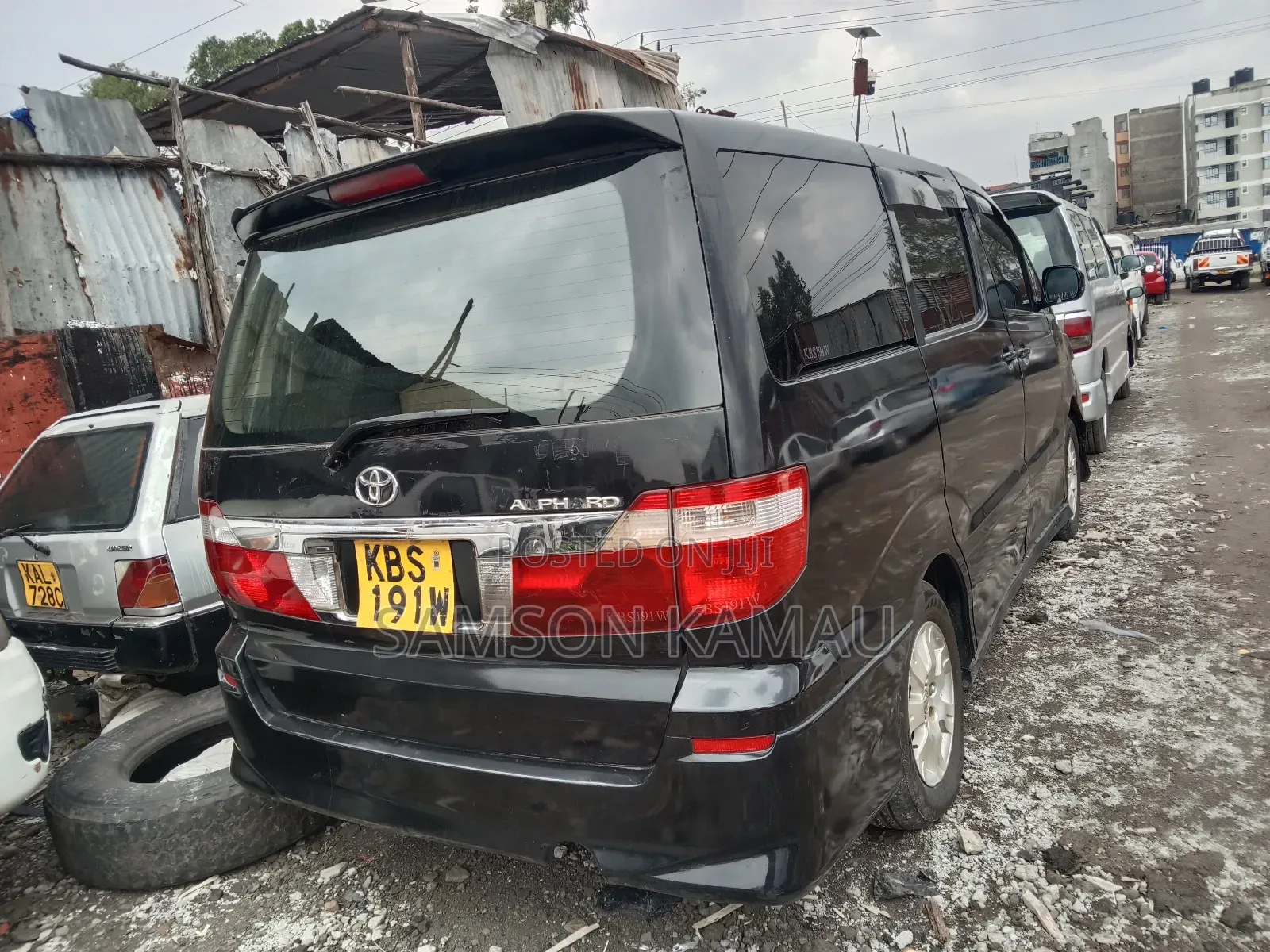Toyota Alphard 2008 Black