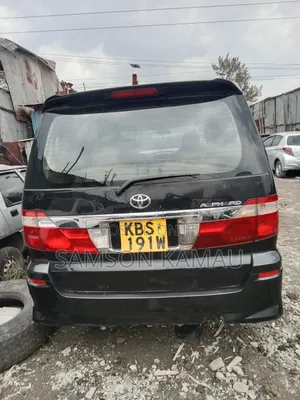 Toyota Alphard 2008 Black