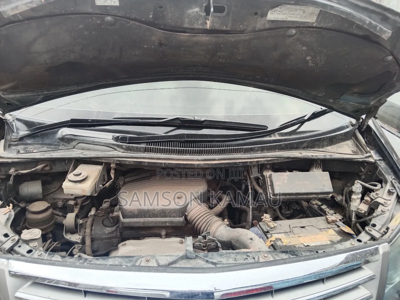 Toyota Alphard 2008 Black