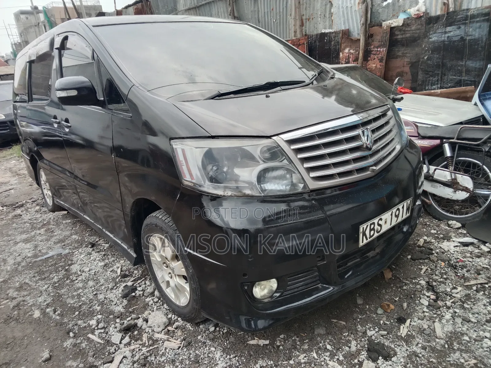 Toyota Alphard 2008 Black