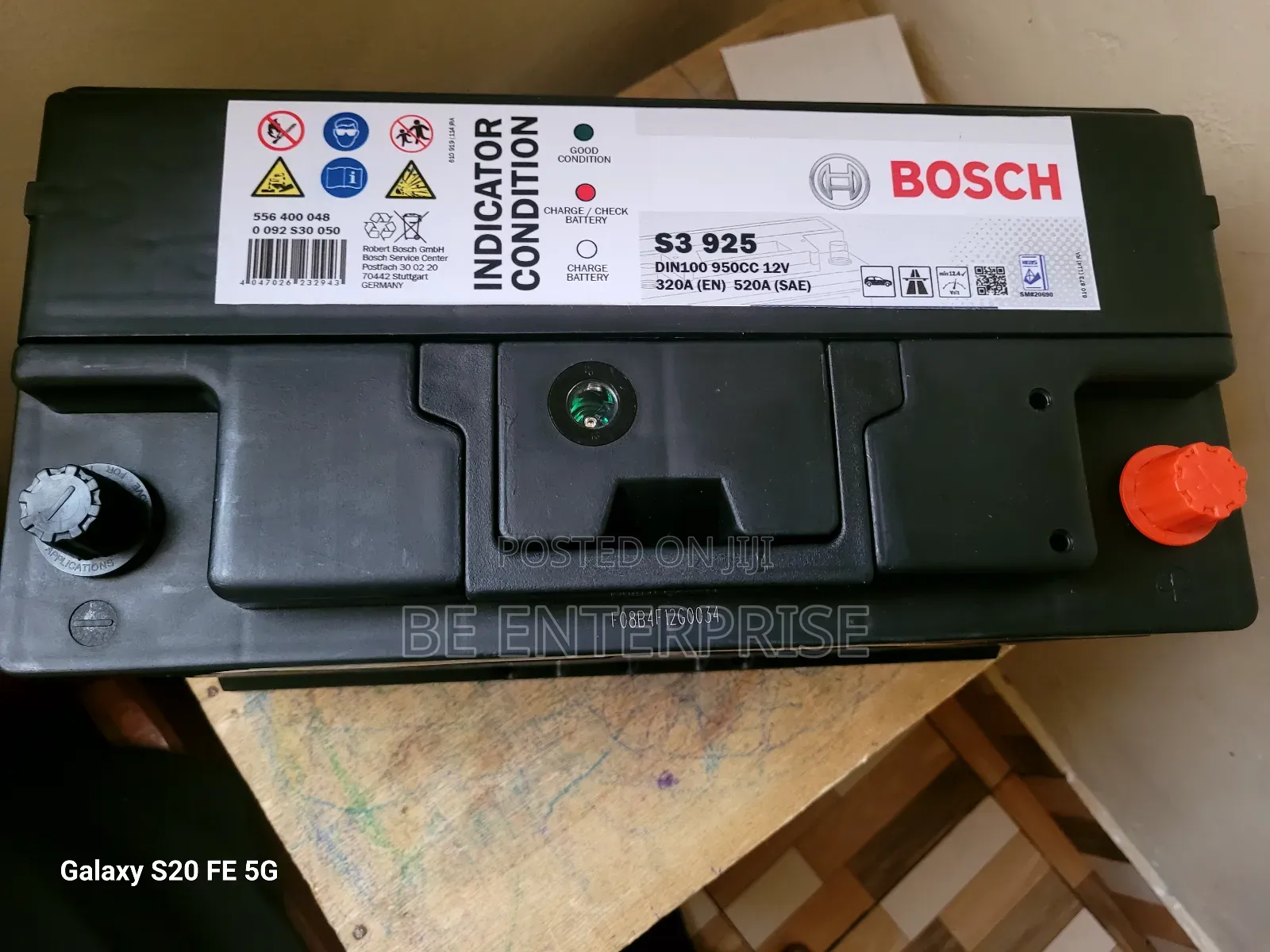 Bosch Din 100 Automotive Battery