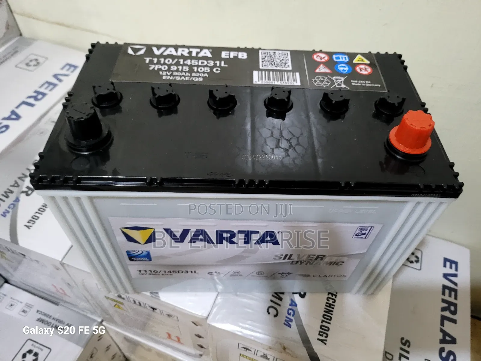 Varta T110 Automotive Battery