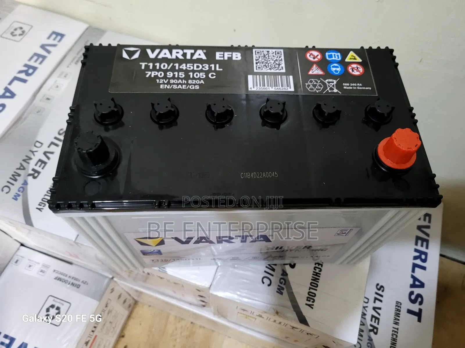 Varta T110 Automotive Battery
