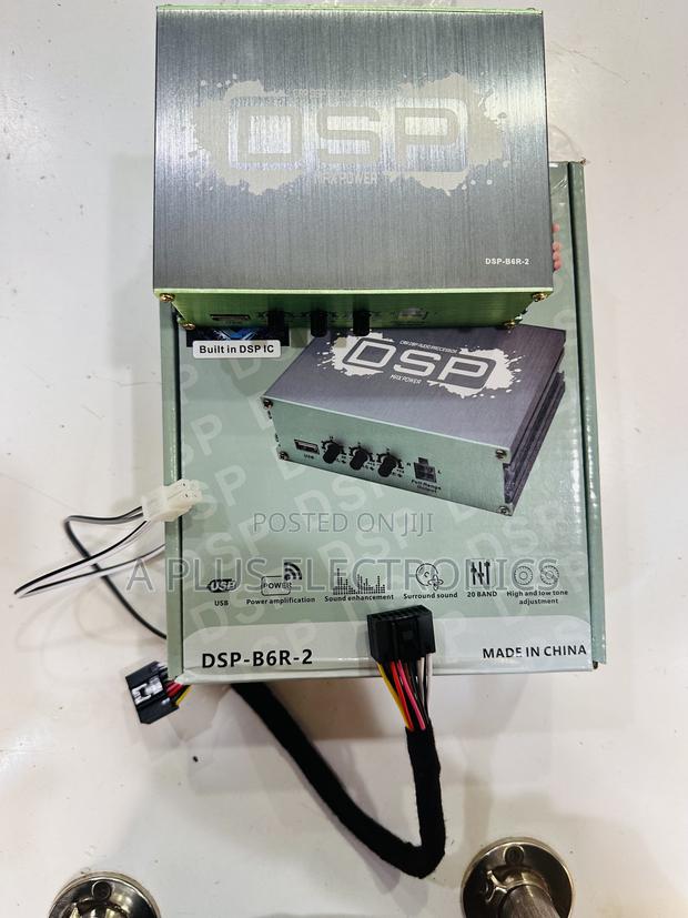 DSP Car Amplifier With Equalizer 6 Channel Professional Audio Upgrade - thumbnail 3