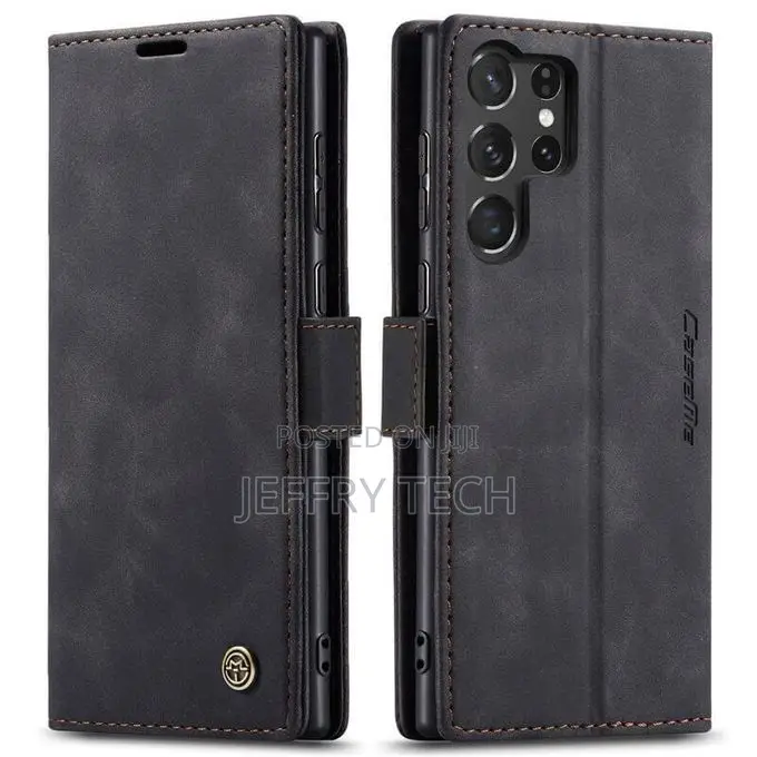 Giokear Caseme Samsung Galaxy S25 Ultra Leather Flip Wallet Cover