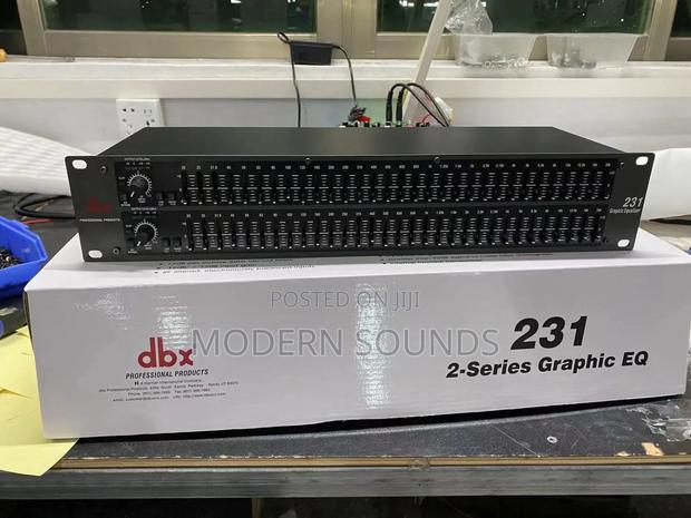 DBX 231s Dual 31-Band Graphic Equalizer. - main view