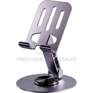 Foldable Aluminum Alloy Phone and Tablet Stand.