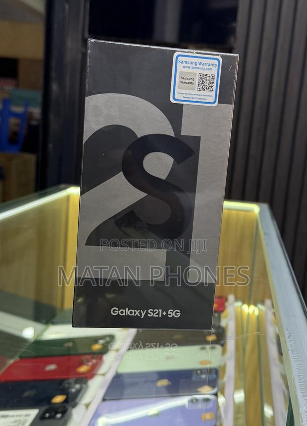 Samsung Galaxy S21+ 5G 256 GB Black - main view