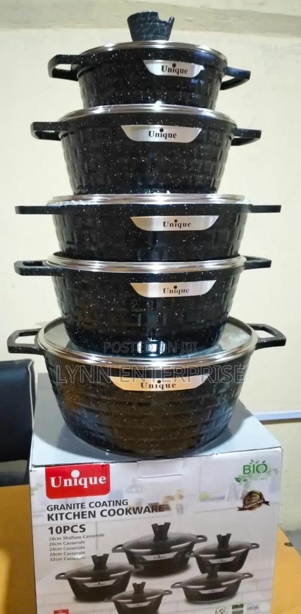 10 PCS New Inn Unique Cookware Set