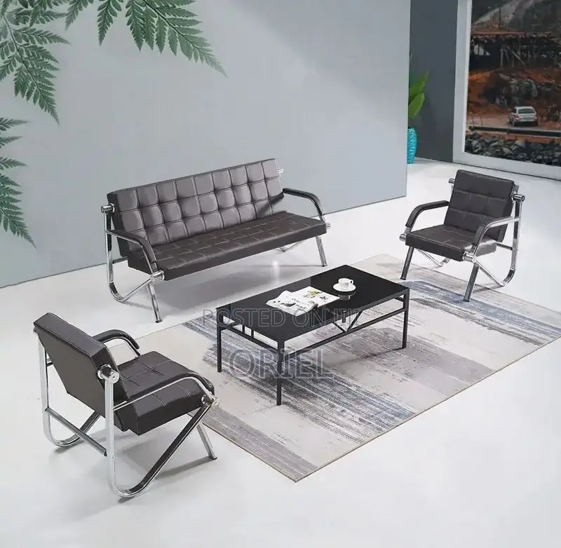 Office Waiting Sofa-Set : Corporate 5-Seater Reception Sofa-Set