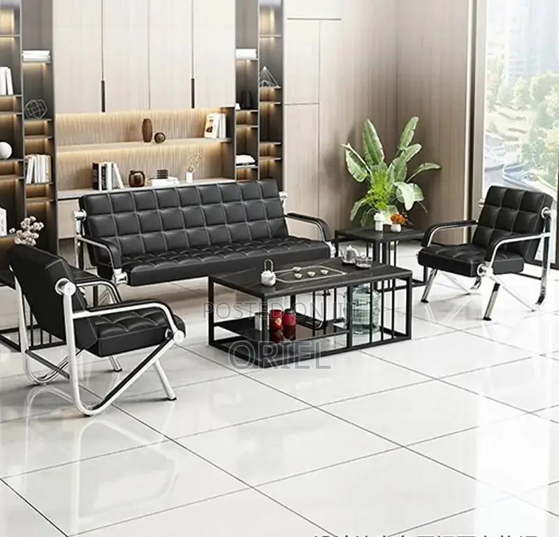 Office Waiting Sofa-Set : Corporate 5-Seater Reception Sofa-Set