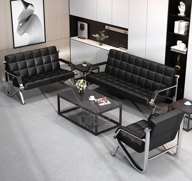 Office Waiting Sofa-Set : Corporate 5-Seater Reception Sofa-Set