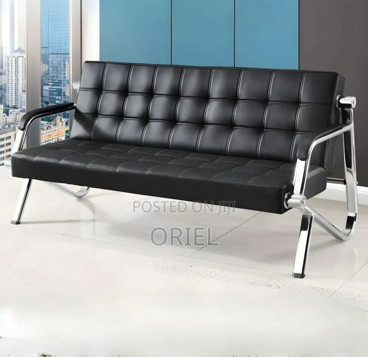 Office Waiting Sofa-Set : Corporate 5-Seater Reception Sofa-Set