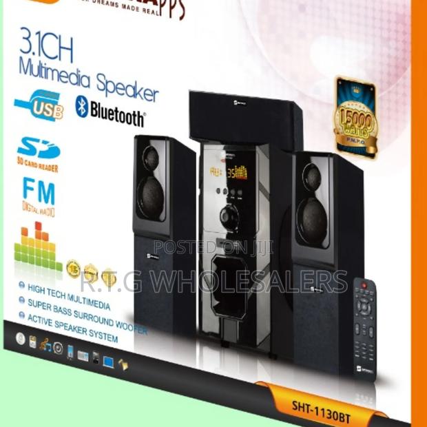 Sayona Sht‐1130bt 3.1ch Bluetooth Subwoofer System – 15000w