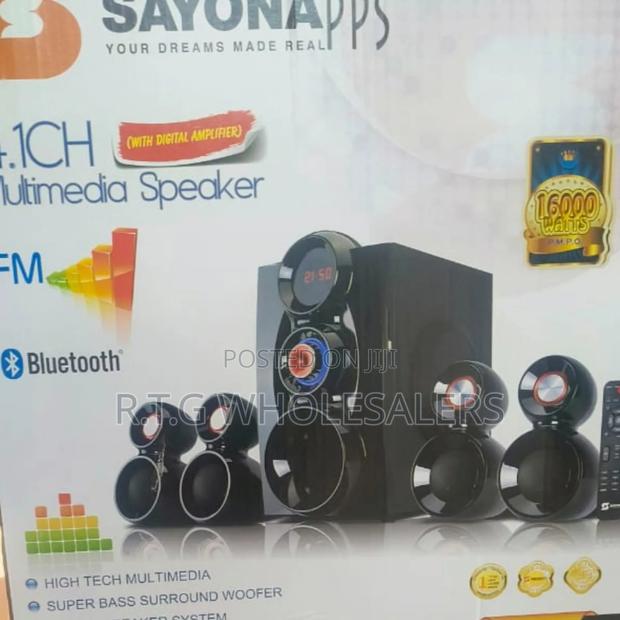Sayona Sht‐1148bt / Sht‐1149bt 4.1ch Bluetooth Speaker