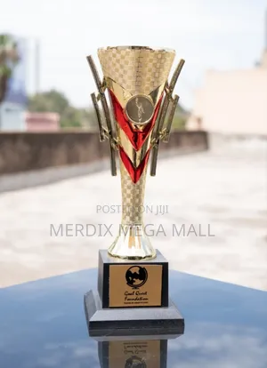 Red Patterned Trophy,Trophies, Trophy