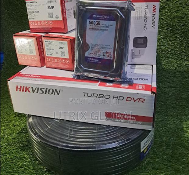 Hikvision 8ch Dvr Security Package 5 Cameras
