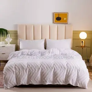 Cozy Tufted Wave Duvet Set
