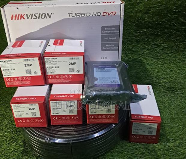 Hikvision 5 Camera Surveillance Kit Dvr Set