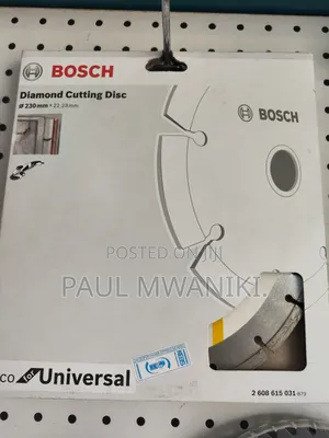 Bosch 9" Diamond Cutting Disks