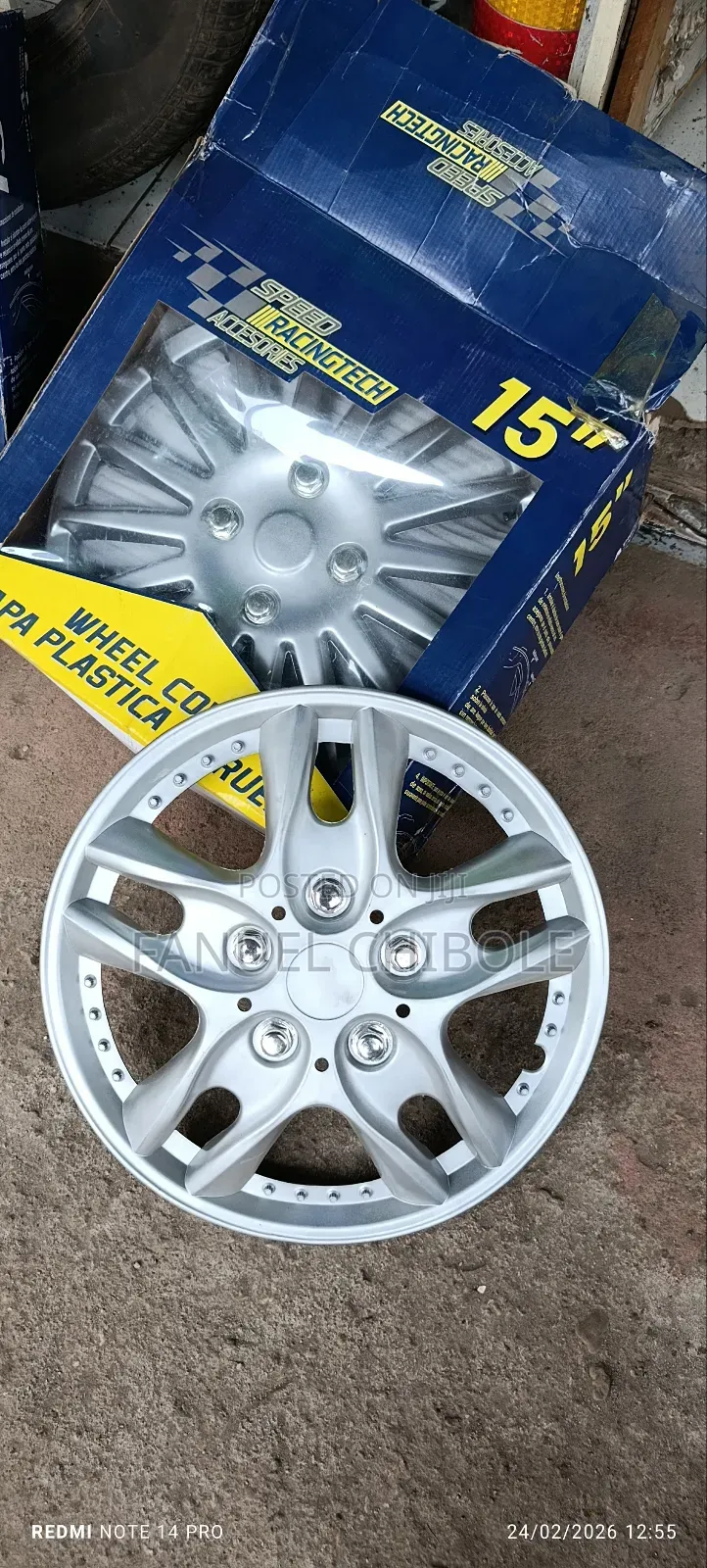 Size 15" Heavy Duty Wheel Caps