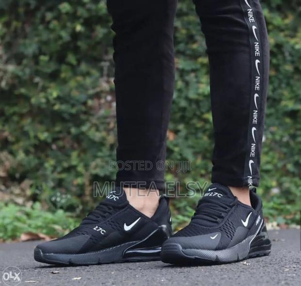 Airmax 270 Black Tick White Sneakers - thumbnail 2