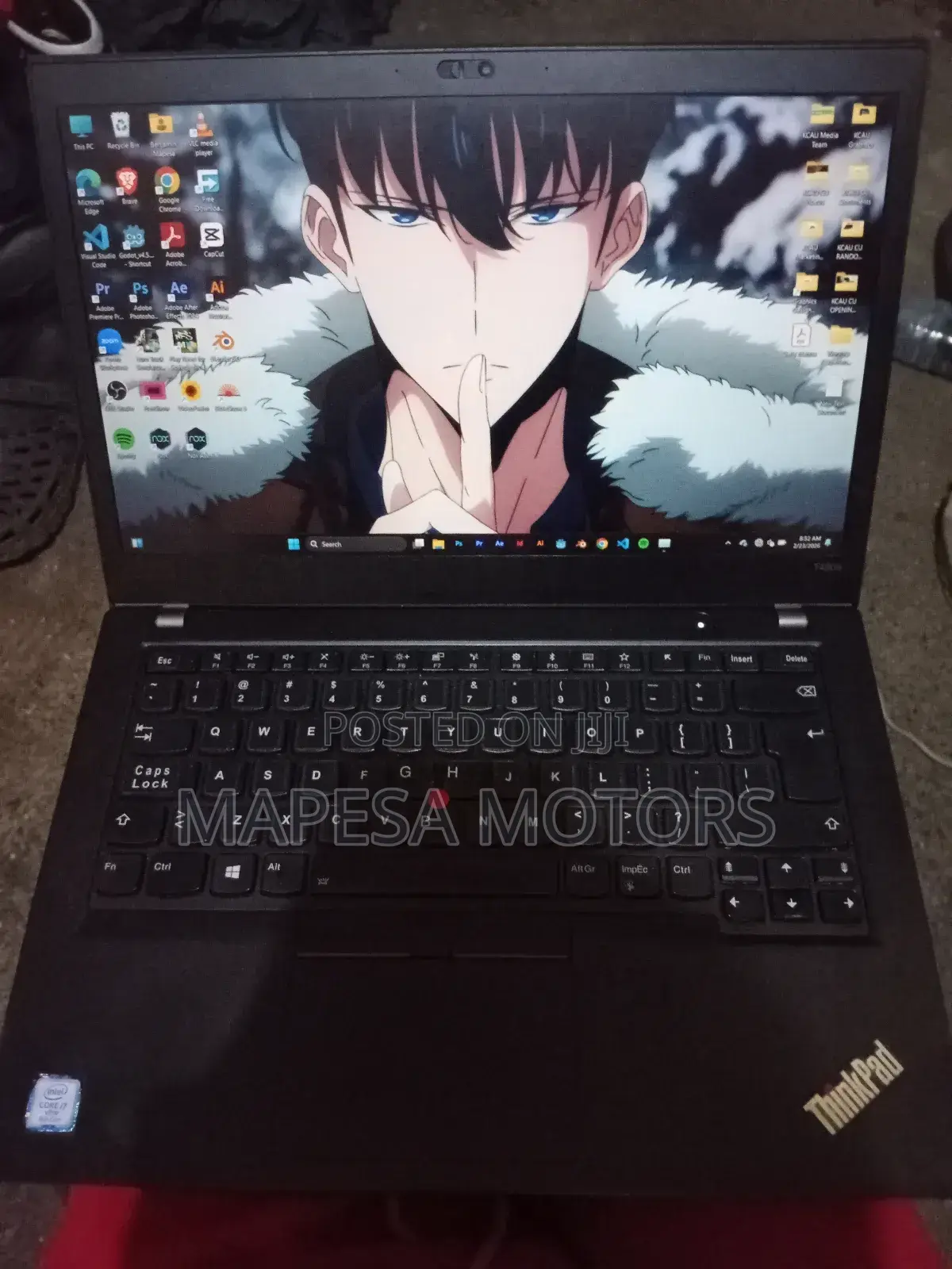 Laptop Lenovo ThinkPad T480s 16GB Intel Core i7 SSD 256GB